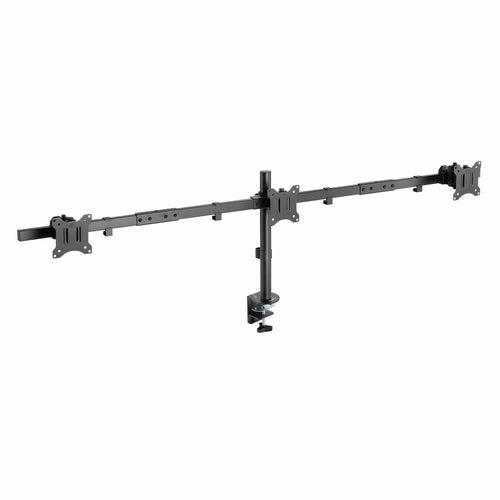32 Inch Rocstor Steel Monitor Mount Grommet Clamp Black 9kg Capacity