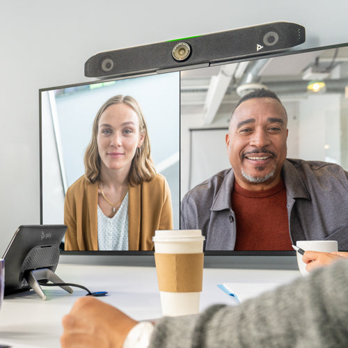 HP Poly Studio X52 All-In-One Video Bar video conferencing system