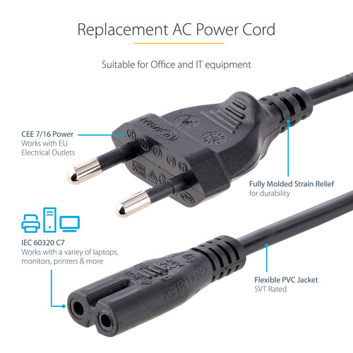 StarTech.com PXTNB2SEU1M power cable