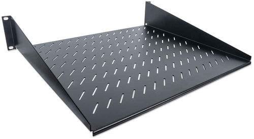 Intellinet 19" Fachboden, 2HE belüftet - max. 25kg - Schwarz