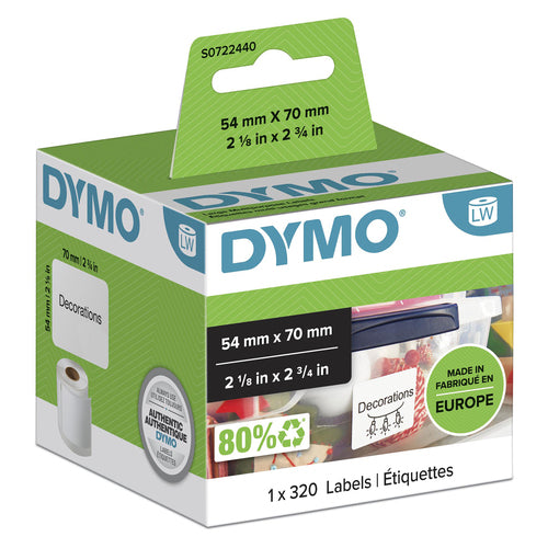 DYMO LW - Multi-Purpose Labels - 54 x 70 mm - S0722440