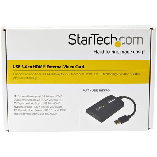 StarTech.com USB32HDPRO USB graphics adapter