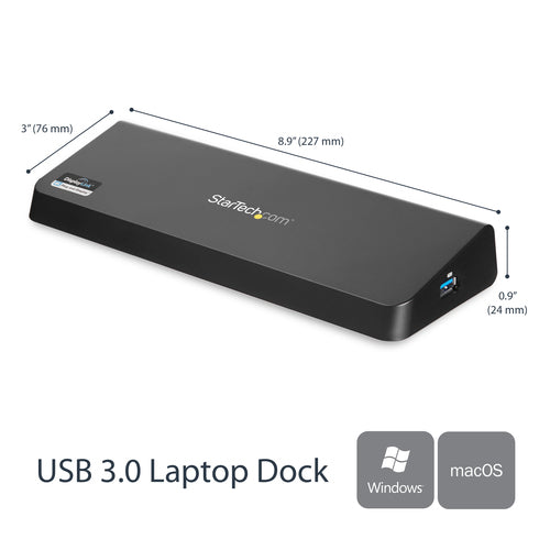 StarTech.com USB3DOCKHDPC laptop dock/port replicator