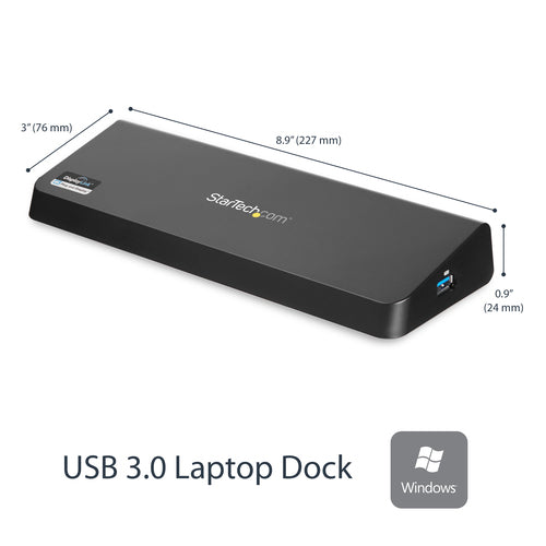 StarTech.com USB3DOCKHDPC laptop dock/port replicator