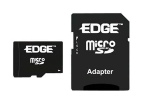 Memory Card Edge 64GB MicroSDXC Class 10 UHS-I Black
