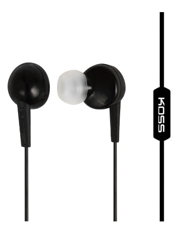Wired Headset Koss KEB6i 16-20000 Hz Black for Calls and Music