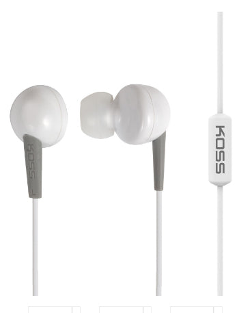 Koss KEB6i Kabelgebundenes Headset 16-20000 Hz für Anrufe und Musik Weiß