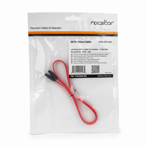 Rocstor Y10C858-RD SATA cable