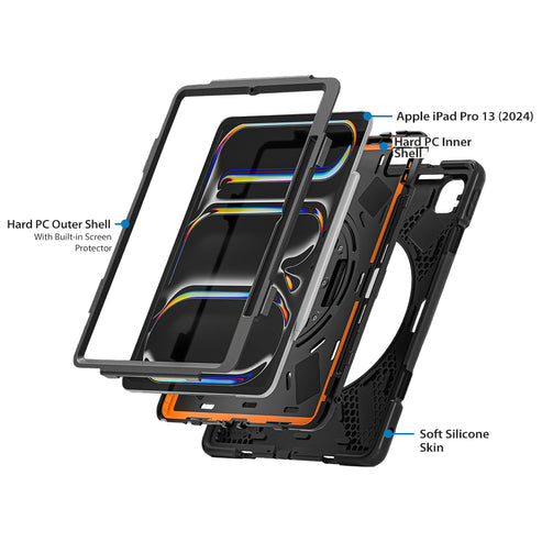 Strike Group CAS-STK APP IPAD PRO 13 2024 RGD PTC tablet case
