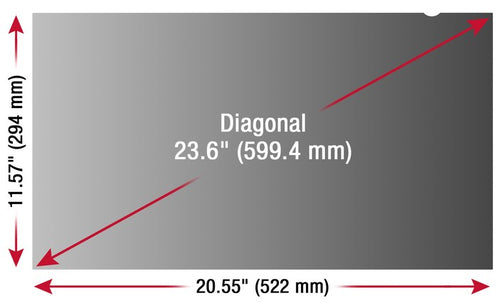 Viewsonic VSPF2360 display privacy filter