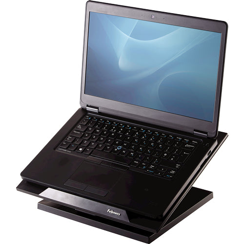 Fellowes Designer Suites Laptopständer – Schwarz – 43,2 cm – Ergonomischer Ständer