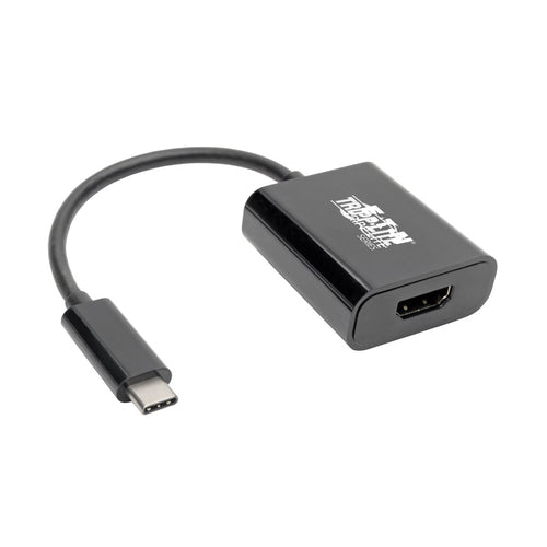 USB-C to HDMI 4K Adapter Tripp Lite Black 0.15m DP 1.2