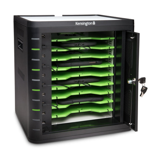 Kensington Lade- und Synchronisationskabel, USB auf Lightning, 0,285 m, Schwarz – 5er-Pack
