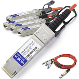 Active Optical Cable AddOn Networks QSFP+ 20m 4x SFP+ InfiniBand