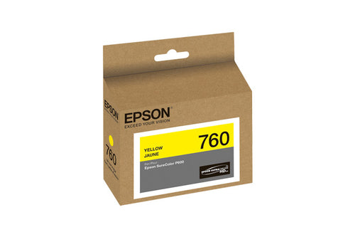 Epson 760 Gelbe Tintenpatrone – Pigmenttinte, 25,9 ml