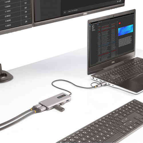 Laptop Dock StarTech.com 167B-USBC-MULTIPORT USB-C Dual HDMI 4K 3x USB-A - 167B-USBC-MULTIPORT