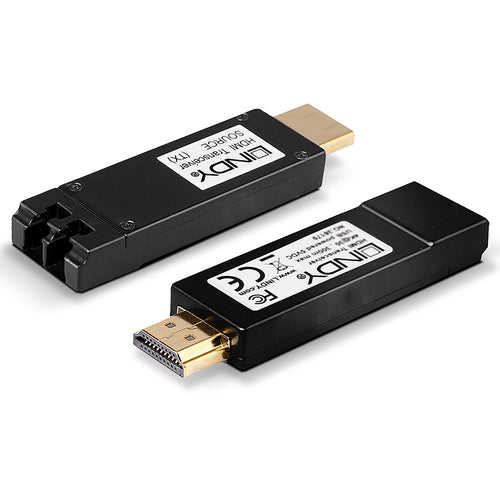 4K HDMI Extender 300m Fibre Optic AV Transmitter Receiver 3840x2160