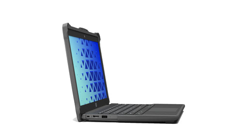 MAXCases EXTREME SHELL-F2 SLIDE CASE FÜR HP FORTIS CHROMEBOOK G11 14 (GRAU/KLAR)