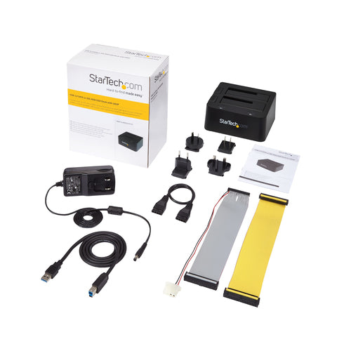 StarTech.com UNIDOCKU33 USB 3.0 Dual-Schacht-Festplatten-Dockingstation