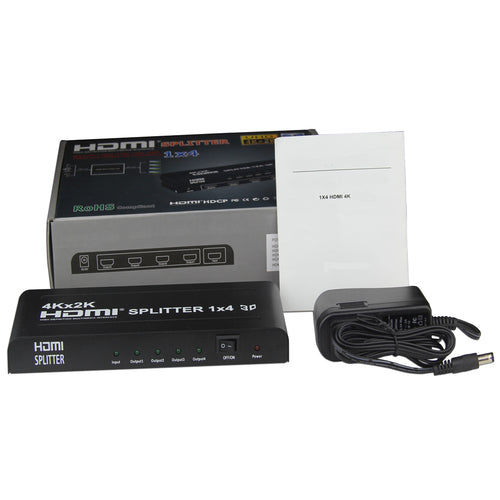 4XEM 4XHDMI44K2K video splitter