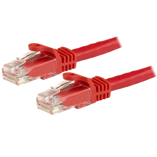 1m CAT6 Ethernet Cable Red 650MHz PoE RJ45 Network Patch Cord