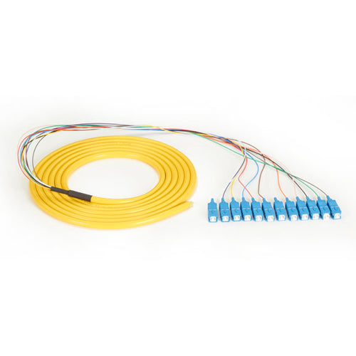 Black Box FOPT50S1-SC-12YL-3 InfiniBand/fibre optic cable