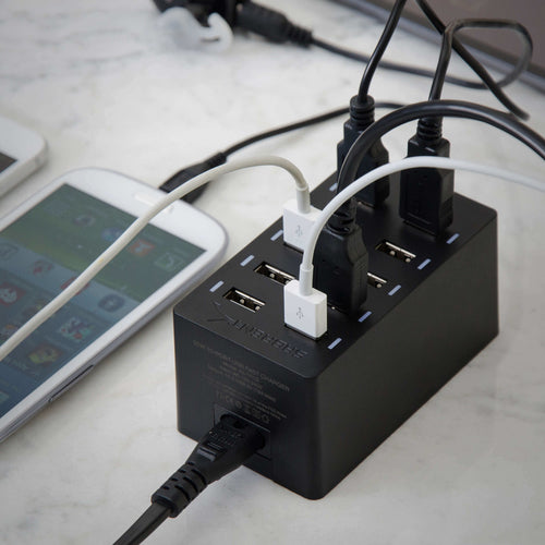 Sabrent AX-TPCS Indoor AC Charger 12A Black Portable Power Adapter
