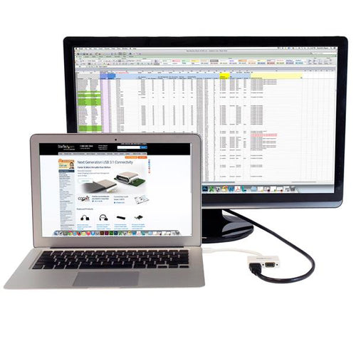 StarTech.com MDP2HDVGAW video cable adapter