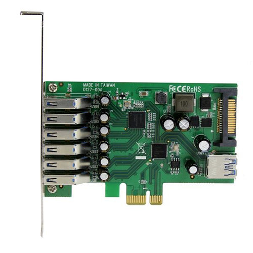 StarTech.com PEXUSB3S7 interface cards/adapter