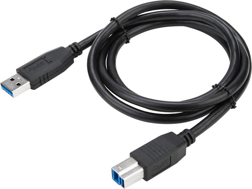 USB 3.0 Kabel 1m Targus USB A auf USB B Stecker Schwarz