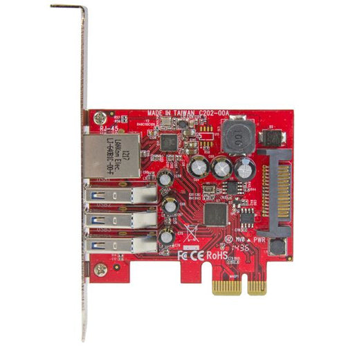 StarTech.com PEXUSB3S3GE network card