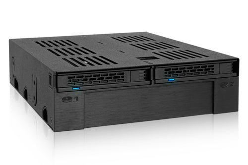 Icy Dock MB322SP-B drive bay panel