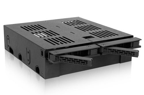 Icy Dock MB322SP-B drive bay panel