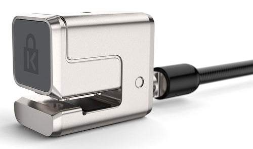 Cable Lock Kensington 1.8m Key Security Carbon Steel Zinc Silver