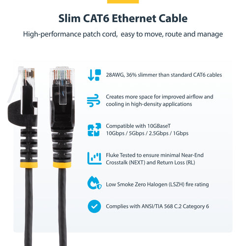 StarTech.com N6PAT2PKS networking cable