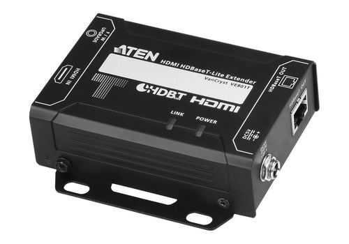 ATEN VE801T HDMI HDBaseT-Lite Transmitter – 70m, 3840 x 2160, Schwarz – AV-Extender