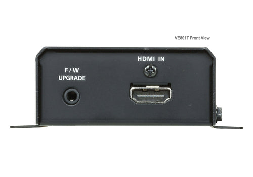 ATEN VE801T HDMI HDBaseT-Lite Transmitter – 70m, 3840 x 2160, Schwarz – AV-Extender
