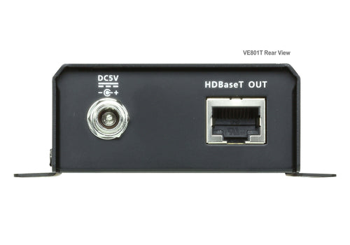 ATEN VE801T HDMI HDBaseT-Lite Transmitter – 70m, 3840 x 2160, Schwarz – AV-Extender