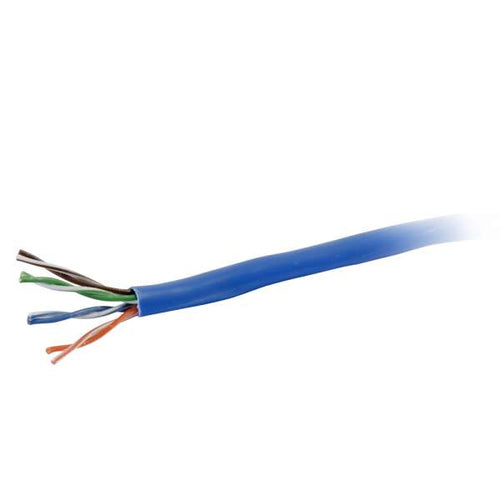 Cat5e Networking Cable C2G 1000ft UTP Blue Long-Distance