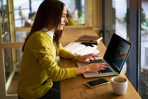 3M Bright Screen Privacy Filter for MacBook Pro 14 | Anti-Glare Frameless Design