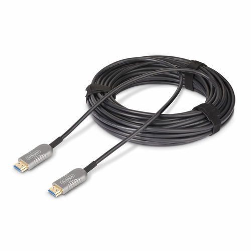 8K HDMI 2.1 Hybrid-Aktiv-Glasfaserkabel 9,14m 48Gbps AOC Plenum Rated
