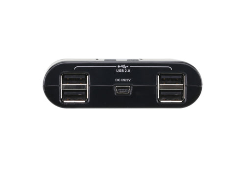 USB-C Data Switch ATEN US424 Seamless Connectivity Plastic Black