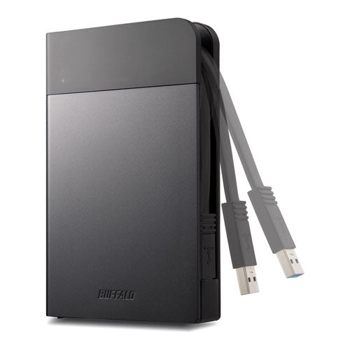 Buffalo MiniStation Extreme NFC 2TB externe Festplatte – USB 3.2 Gen 1 – Schwarz