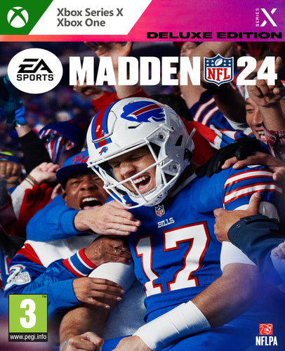 Madden NFL 24 Deluxe Edition Xbox One Series X/S Multiplayer Game