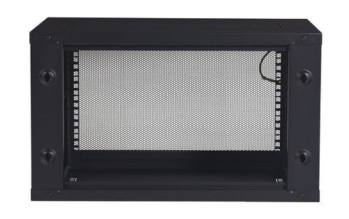 Wall Mounted Patch Cabinet APC AR106 6U 400MM Black Unassembled