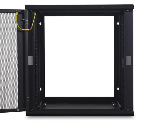 APC NetShelter WX AR112 12U 19-Zoll-Wandmontageschrank – Schwarz