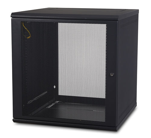 APC NetShelter WX AR112 12U 19-Zoll-Wandmontageschrank – Schwarz
