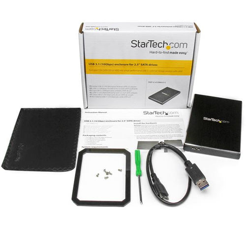 StarTech.com S251BMU313 storage drive enclosure