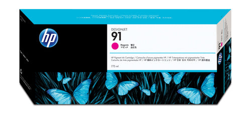 HP 91 775-ml Magenta DesignJet Pigment Ink Cartridge print head