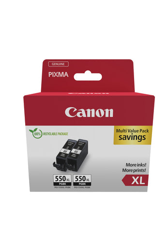 Canon Ink Cartridge Black Twin Pack 2 Pieces